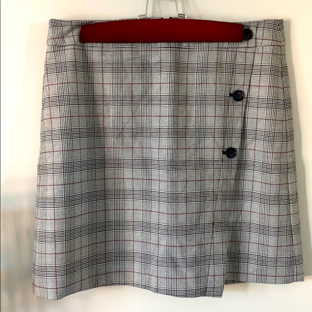 LOFT plaid skirt NWT